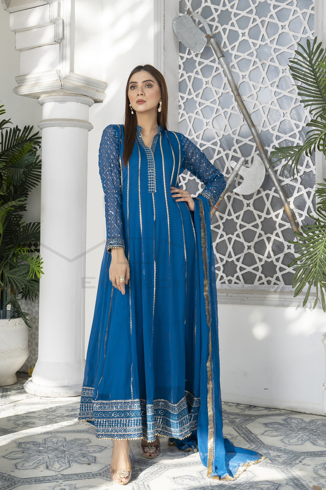 EMBELLISH AZURE- ZINC-BLUE